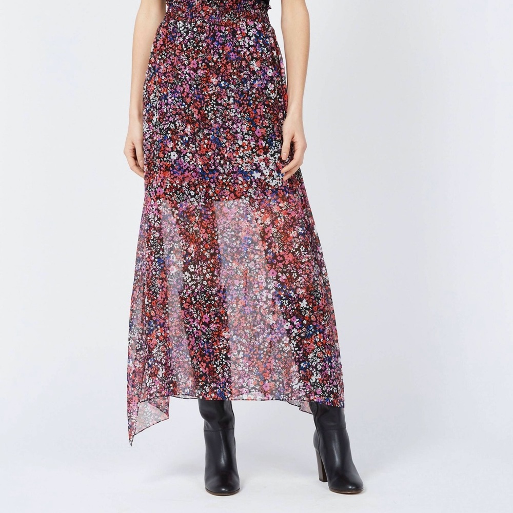 Maje Floral Skirt